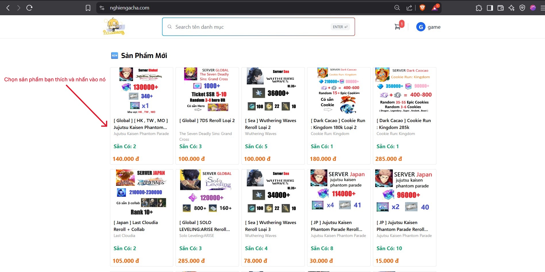 Hình ảnh minh họa xác nhận đơn hàng và thanh toán nhưng không đủ số dư